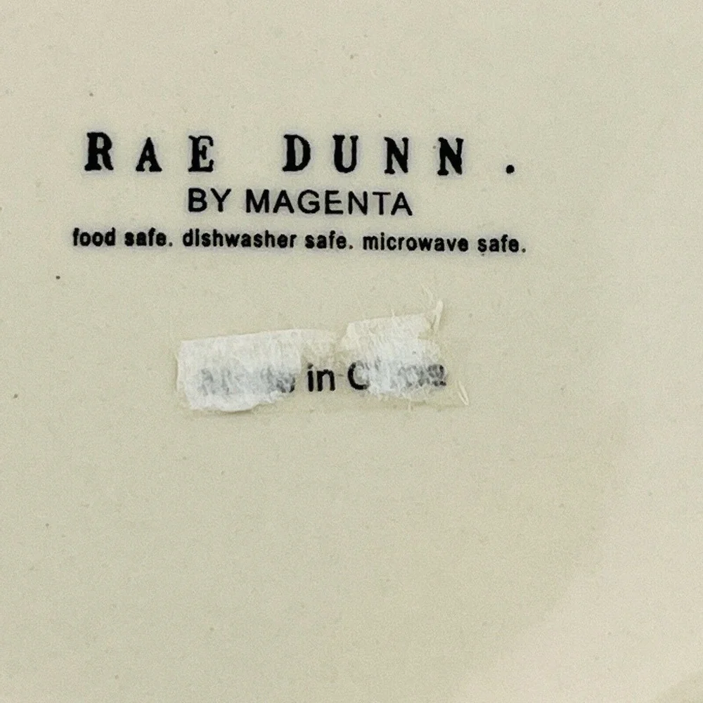 Rae Dunn Stitched Fruit Green‎ Apple 6